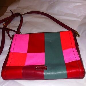 Fossil leather medium crossbody.